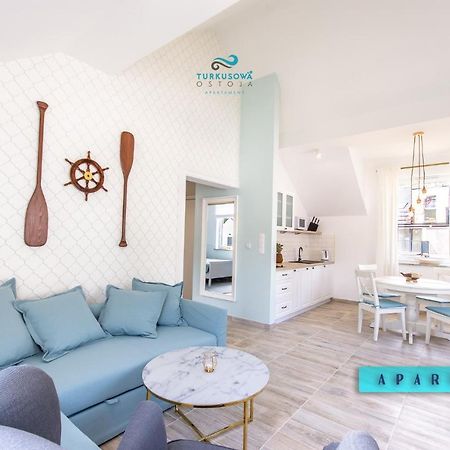 Turkusowa Ostoja Apartament Łukęcin Exterior foto